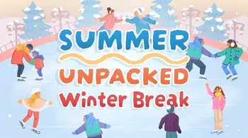 Summer Unpacked Winter Break cover image