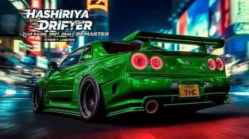 Hashiriya Drifter-Car Racing,Drift,Drag REMASTER: Street Legends cover image
