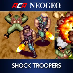 ACA NEOGEO SHOCK TROOPERS cover image