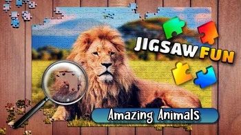 Jigsaw Fun: Amazing Animals cover image