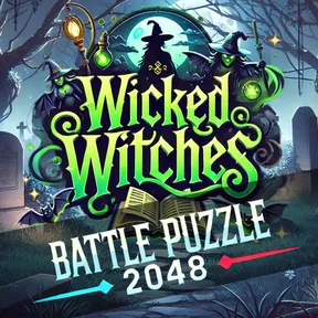 Battle Puzzle 2048 - Wicked Witches cover image