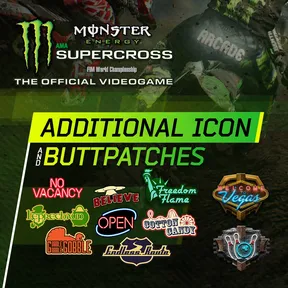 Monster Energy Supercross - Additional Icons & Buttpatches cover image