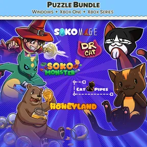 Puzzle Bundle Xbox and Windows - HoneyLand, Sokomage, Sokomonster and Doctor Cat! cover image