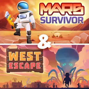 Mars Survivor & West Escape cover image