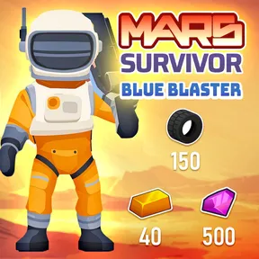 Mars Survivor: Blue Blaster cover image