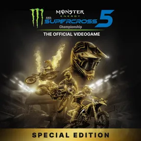 Monster Energy Supercross 5 - Special Edition PS4 & PS5 cover image