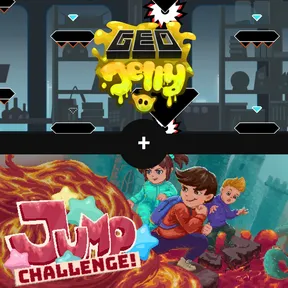 Jump Challenge! + GeoJelly Game Bundle cover image