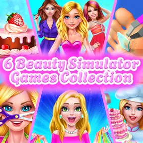 6 Beauty Simulator Games Collection cover image
