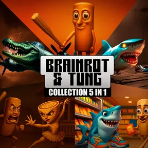 BRAINROT & TUNG COLLECTION 5 in 1 cover image
