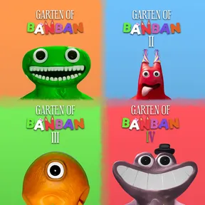 Garten of Banban Bundle: 1 + 2 + 3 + 4 cover image