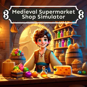 Medieval Supermarket Shop Simulator cover image