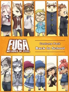 Fuga: Melodies of Steel - Back to School Costume Pack cover image