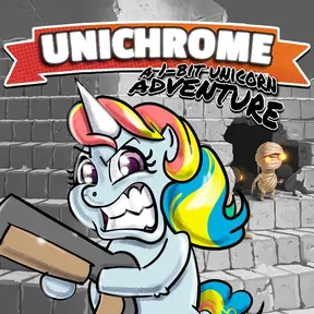 Unichrome: A 1-Bit Unicorn Adventure cover image