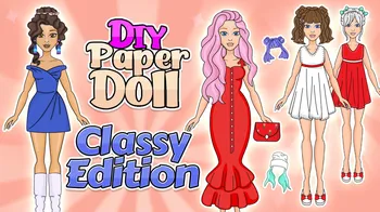 DIY Paper Doll: Classy Edition cover image