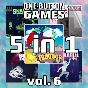 One Button Games 5-in-1 vol. 6 cover image