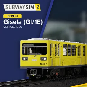 SubwaySim 2 - Berlin Vehicle DLC: Gisela (GI/1E) cover image