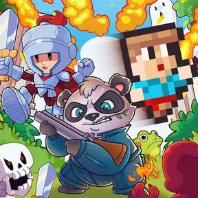 Chepurniy Games Bundle: Run & Jump Guy + Pancho's Mission + Boned Again: Survivors cover image