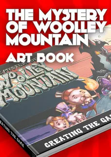 The Mystery Of Woolley Mountain - Art Book cover image