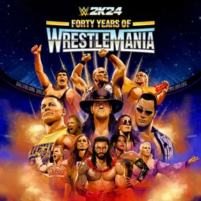 WWE 2K24 40 Years of WrestleMania Edition cover image