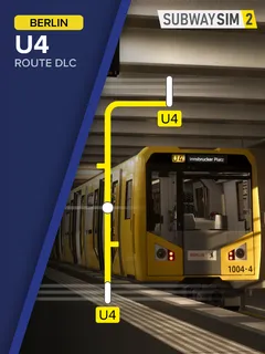 SubwaySim 2 - Berlin Route DLC: U4 cover image