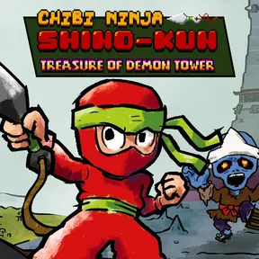 Chibi Ninja Shino-kun Treasure of Demon Tower PS4® & PS5® cover image