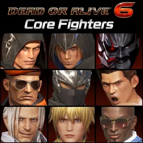 DEAD OR ALIVE 6: Core Fighters - Male Fighters Set cover image