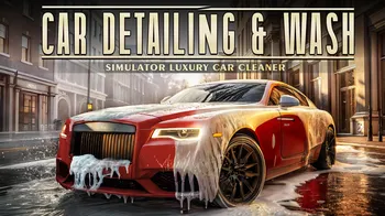 Car Detailing & Wash Simulator : Luxury Car Cleaner cover image
