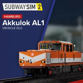 SubwaySim 2 - Hamburg Vehicle DLC: Akkulok AL1 cover image