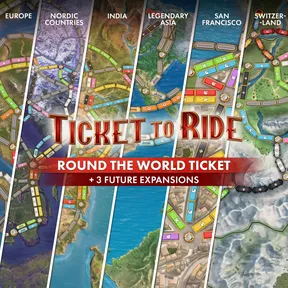 Ticket to Ride®: Round the World Ticket cover image