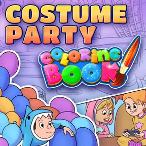 Coloring Book: Costume Party cover image