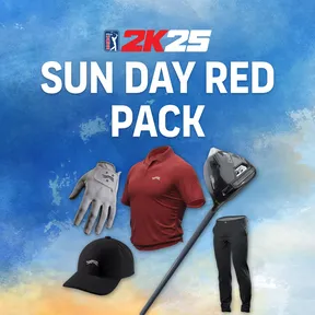 PGA TOUR 2K25 Sun Day Red Pack cover image