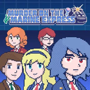 Murder on the Marine Express cover image