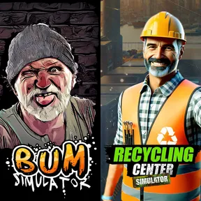 Recycling Center Simulator & Bum Simulator cover image