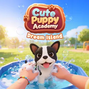 Cute Puppy Academy: Dream Island cover image