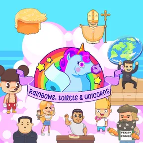 Rainbows, toilets & unicorns cover image