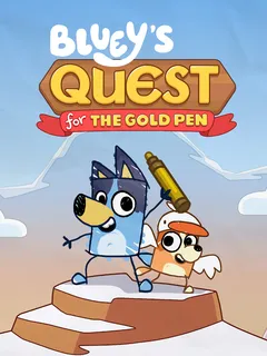 Bluey's Quest For The Gold Pen cover image