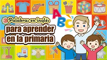 Palabras en inglés para aprender en la primaria cover image