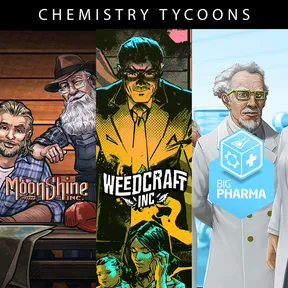 Weedcraft Inc + Moonshine Inc + Big Pharma - Bundle cover image