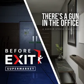Before Exit: Supermarket + There's a Gun in the Office bundle cover image