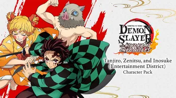 Tanjiro, Zenitsu, and Inosuke (Entertainment District) Character Pack cover image