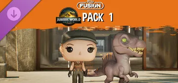 Funko Fusion - Jurassic World Rebirth Pack 1 -Zora Bennett and Spinosaurus cover image