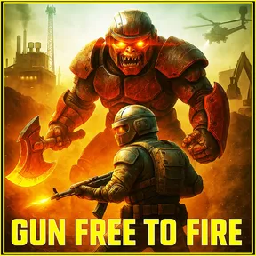 Gun Free To Fire - shooting games cover image
