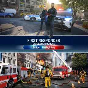 First Responder Simulation Bundle: Police Firefighting cover image