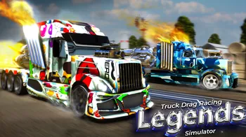 Truck Drag Racing Legends Simulator cover image