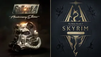 The Elder Scrolls V: Skyrim Anniversary Edition + Fallout 4: Anniversary Edition Bundle cover image