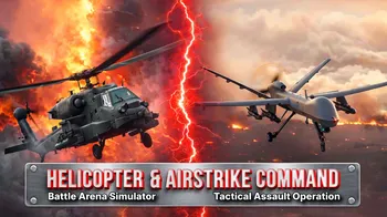 AirStrike Command: Tactical Assault Operation & Helicopter Battle Arena Simulator cover image