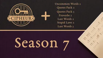 Cipheur - Season 7 cover image