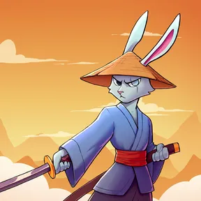 Rabbit Samurai cover image