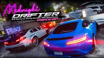 Midnight Drifter-Drift Racing Car Racing Driving Simulator 2023 Speed Games: Streets of Drift cover image