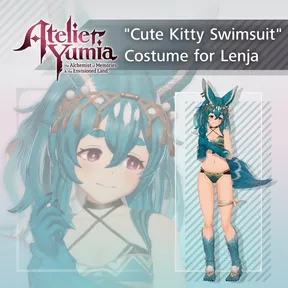 "Cute Kitty Swimsuit" Costume for Lenja cover image